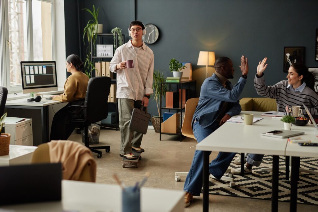 Bureau offrant un environnement et une culture agréables